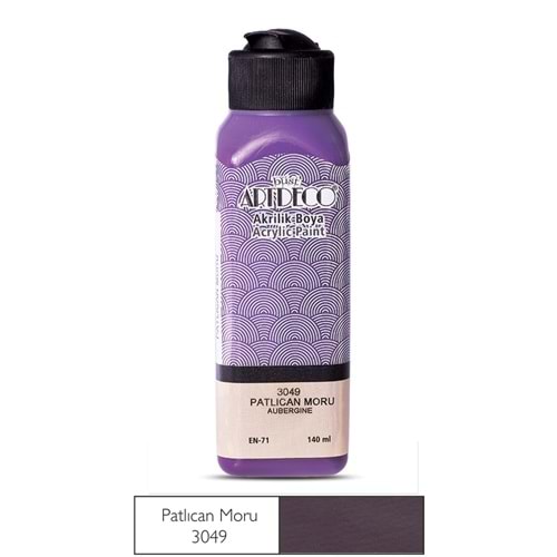 Artdeco Akrilik Boya 140ml Patlican Moru 3049