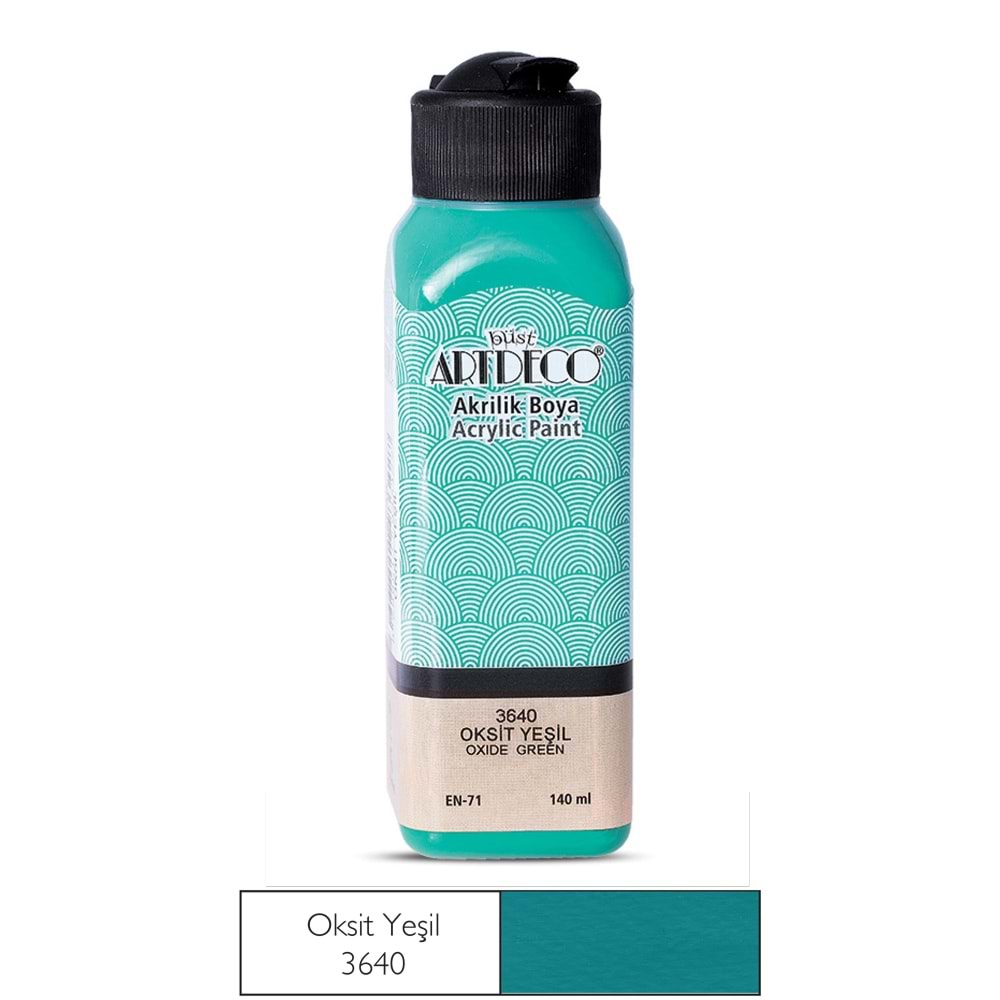 Artdeco Akrilik Boya 140ml Oksit Yesil 3640