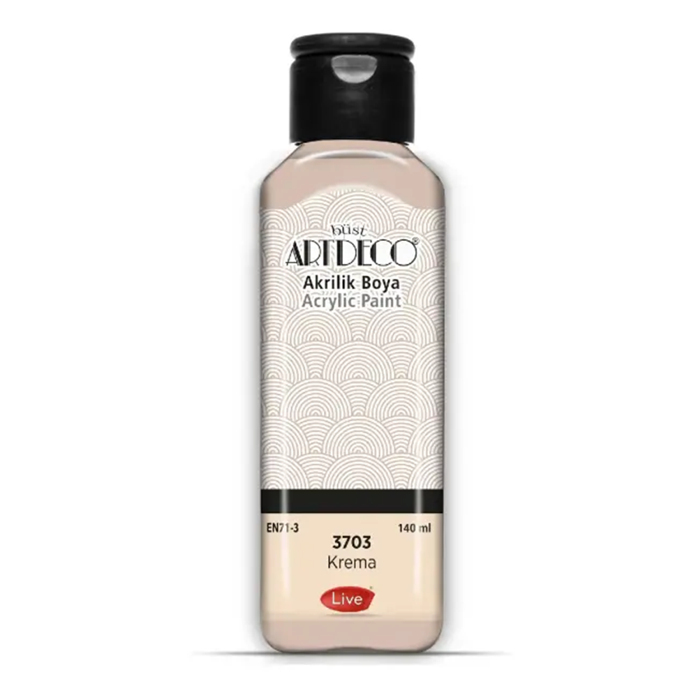 Artdeco Akrilik Boya 140ml Krema 3703