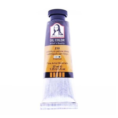 Südor Mona Lisa Yagli Boya 37 ml Kadmiyum Sari Koyu 210