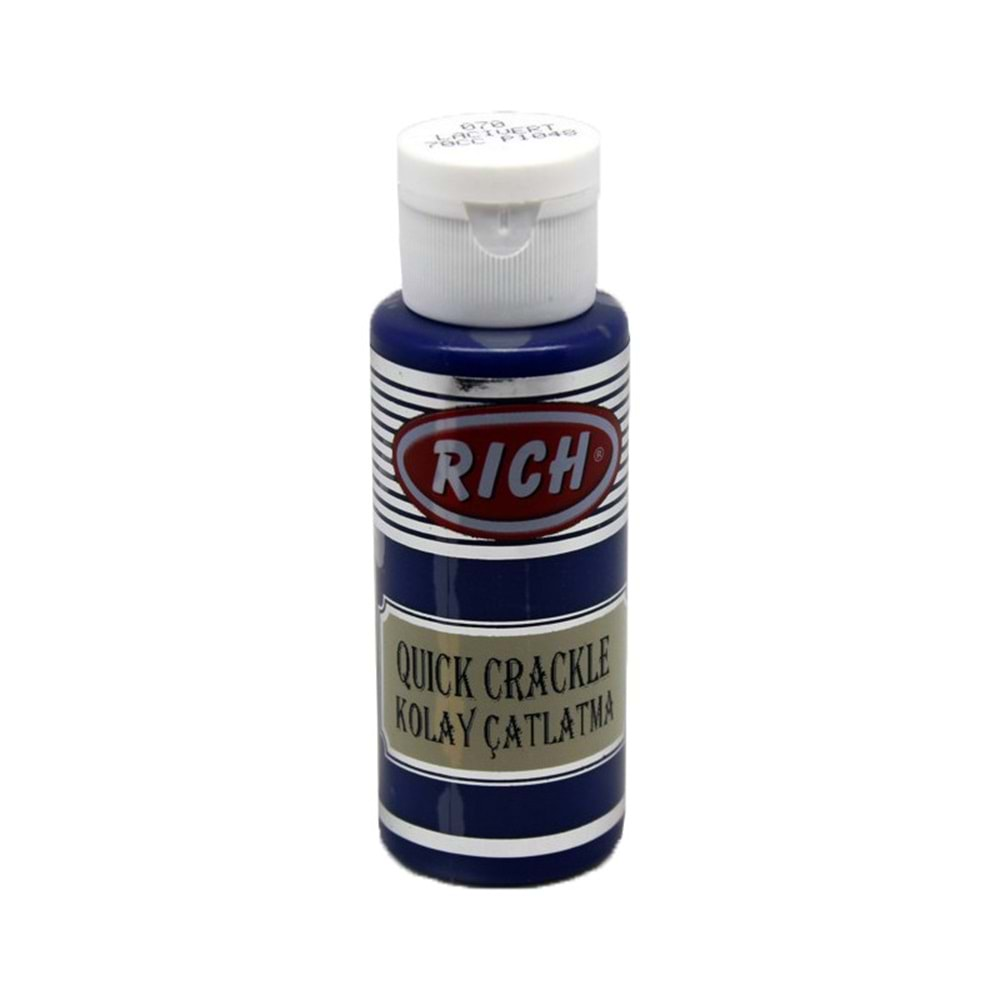 Rich Kolay Çatlatma Quick Crackle 60 ml Lacivert