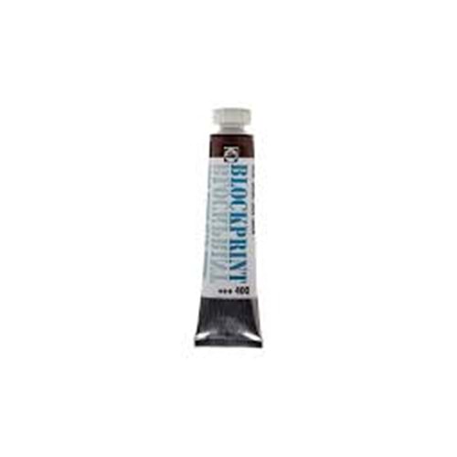 Talens Blockprint Tüp 20 ml Kahverengi 400 (Suda Eriyen Blok Baski Mürekkebi)