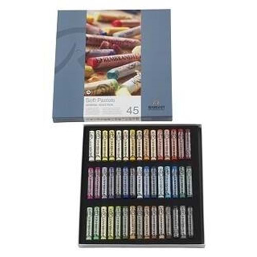 Talens Rembrandt Soft Pastel Boya 45 Renk Tam Boy