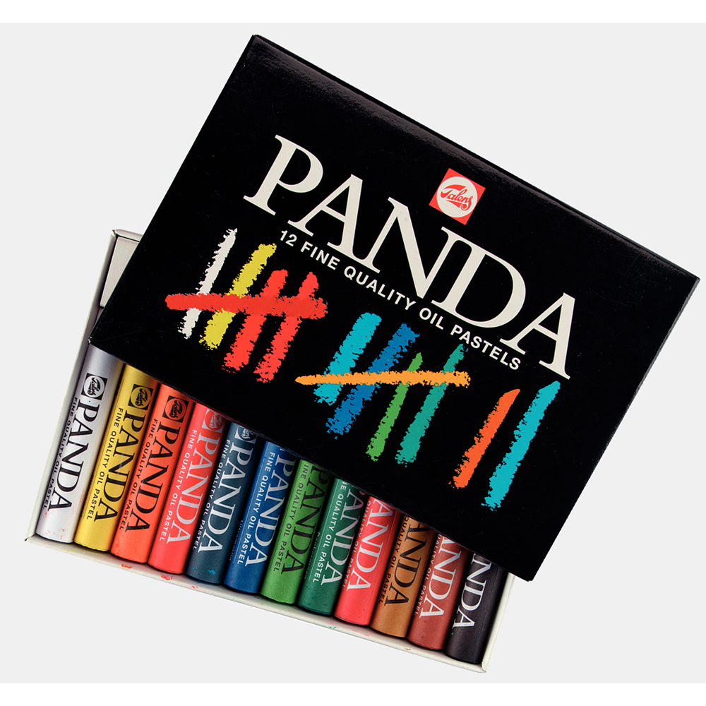 Talens Panda Yagli Pastel Set 12’li