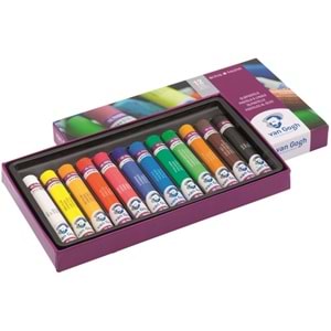 Talens Van Gogh Oil Pastels Yagli Pastel Boya Seti 12 Renk
